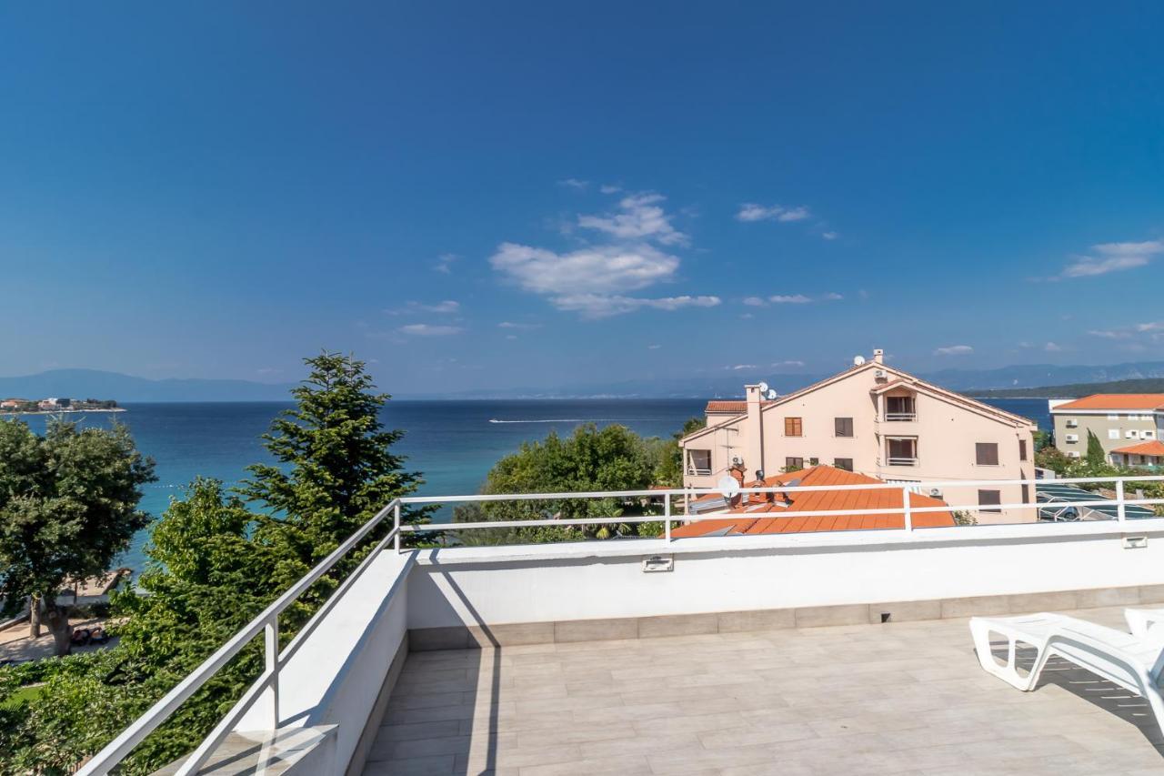 Maestral Apartments Malinska Kültér fotó